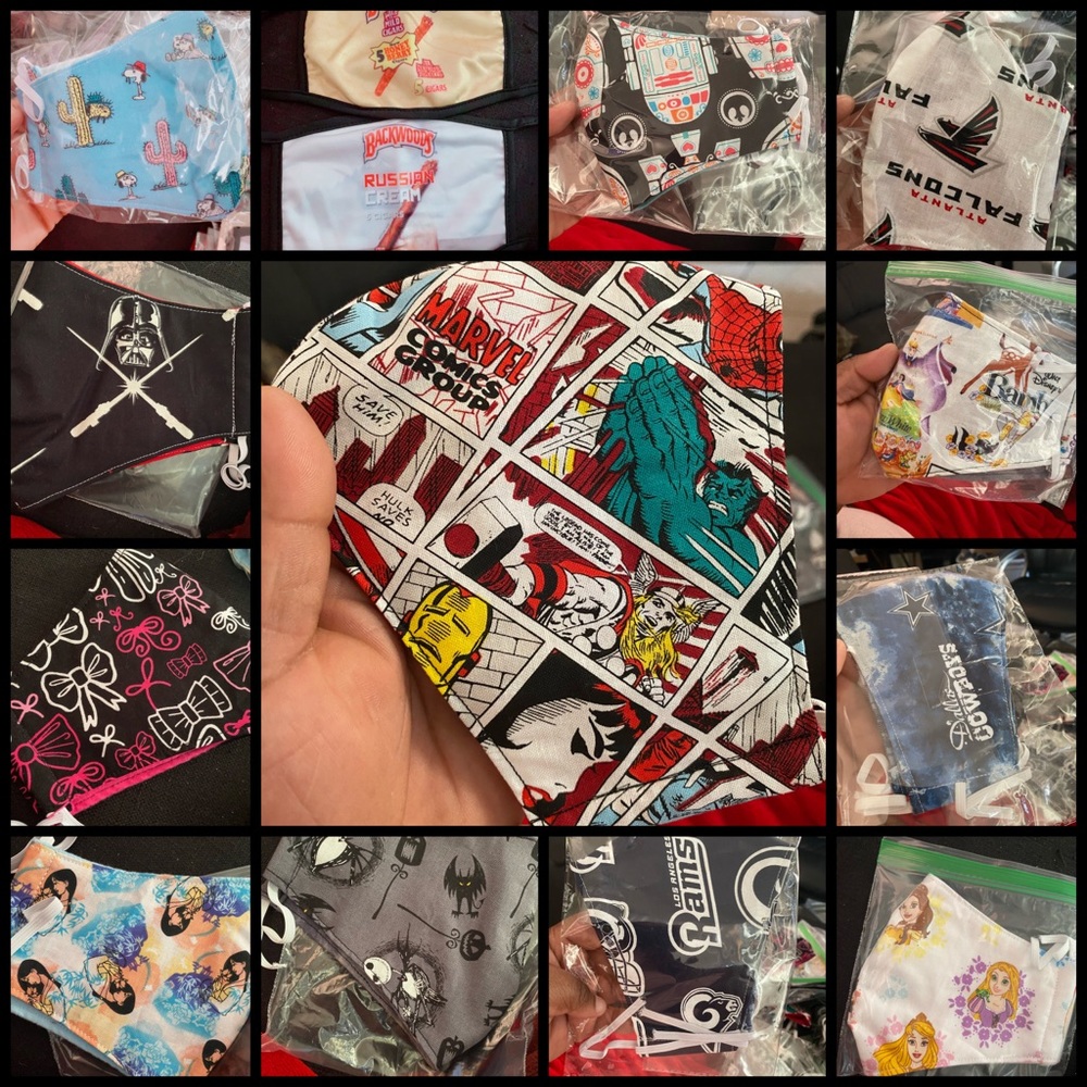 Adult fashion masks